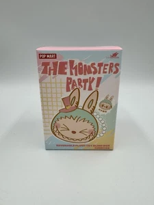 POP MART LABUBU THE MONSTERS Party Series Reversible Plush Authentic Sealed New - Picture 1 of 5