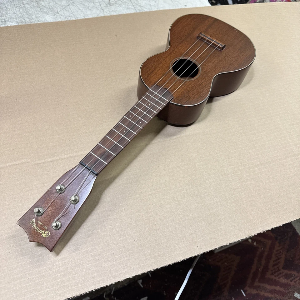 CF Martin & Co Soprano Ukulele Mahagony C.F. Style 2 Nazareth PA USA 1960s NICE! - Image 1 of 4