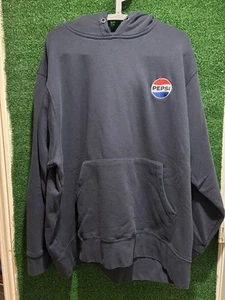WearGuard Pepsi Embroidered Promo Navy Pullover Hoodie Sweatshirt sz XXL - Picture 1 of 6