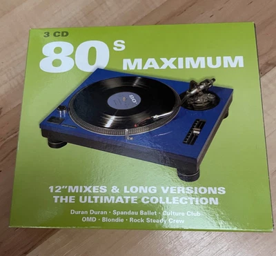 80s maximum 12" mixes & long versions 3 cd set ex condition - Image 1 of 2
