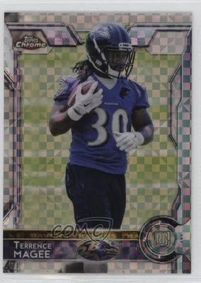 2015 Topps Chrome Rookies Retail X-Fractor Terrence Magee #128 Rookie RC - Image 1 of 2