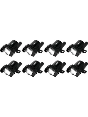 MSD Ignition Coil Street Fire Coil Pack Black Buick Chevy Gmc Set Of 8 (55098) - Image 1 of 4