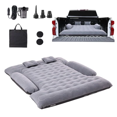 6'-6.5' Truck Bed Air Mattress for Ford F-150 Chevy Tacoma Pickup Airbed w/ Pump Foto 1 de 4