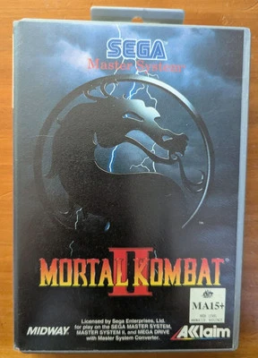 Mortal Kombat II - Sega Master System - Silver Variant - Image 1 of 4