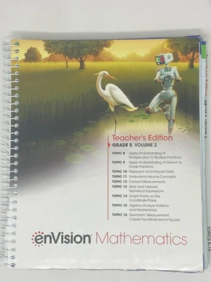 enVision Mathematics 2020 National Teacher Edition Grade 5 Volume 2 - Image 1 of 4