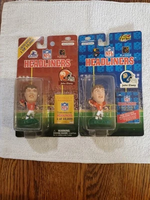 *1996 & 1997 NFL Corinthian Headliners John Elway Denver Broncos Figures - Image 1 of 3