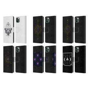 OFFICIAL HAROULITA CELESTIAL LEATHER BOOK WALLET CASE FOR APPLE iPHONE PHONES - Picture 1 of 10