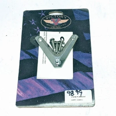 Victory Motorcycles 2873634 Chrome Cobra V Insert Kit For Modular Backrest NOS - Image 1 of 4
