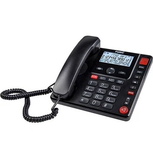 Fysic FX-3940 Seniorentelefon mit groen Fototasten, schwarz - Zdjęcie 1 z 8