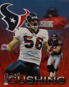 Brian Cushing Autographed Texans 16x20 Multi-Shot Photo- JSA Authenticated - Picture 1 of 2