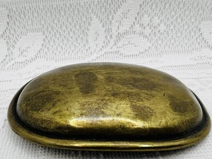 Vintage Heavy Solid Brass Art Retro Boho Hippie 70s Belt Buckle Made In Spain - Picture 1 of 5