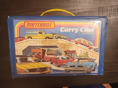 Vintage 1978 Matchbox Carry Case 24 Cars Lesney Collector Storage w/Trays - Image 1 of 4
