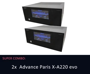 Combo 2x Advance Paris X-A220 / HiFi power amplifier / NEW! - Bild 1 von 3
