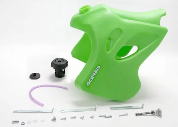 Tanque de combustible Acerbis - verde - 3,7 gal. Motocicleta ATV/UTV bicicleta de calle moto de cross Foto 1 de 3