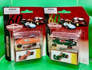 MAJORETTE FIRST EVER 60 YEARS ANNIVERSARY SET OF 2 **NEW** - Picture 1 of 7