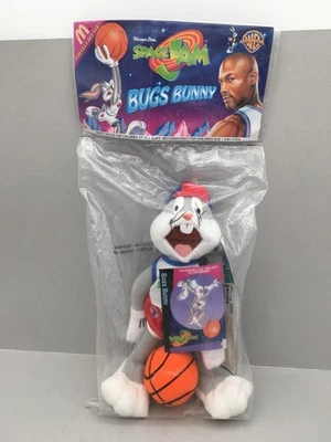 1996 McDonald's пространства JAM Bugs кролик Looney Tunes 9 1/2» плюшевый запечатанный - совершенно новый - Изображение 1 из 4