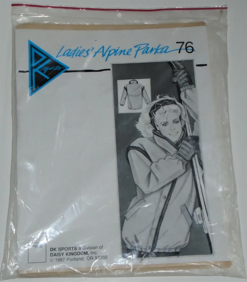 Daisy Kingdom Sports Ladies' Alpine Parka 76 Pattern Sizes 6-10 & 12-18 Uncut - Image 1 of 2
