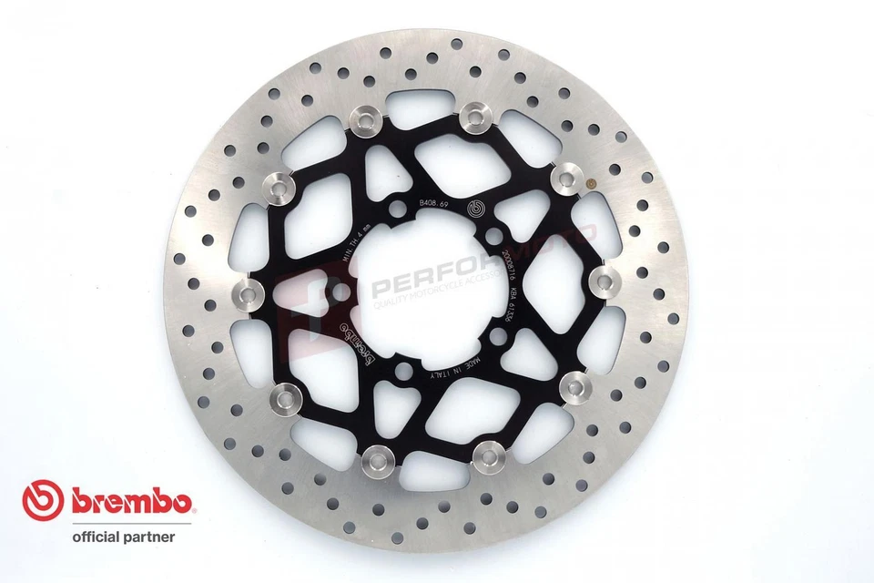 Brembo Front Brake Disc Serie Oro for Triumph 1200 Thruxton (Twin) 16> - Image 1 of 1