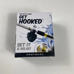 PROTOCOL Get HOOKED Fish Bite Alarm Fishing Equipment Gift Idea New Sealed - Picture 1 of 5