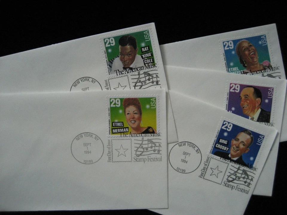 5 FDI of The American Music Stamp Festival  - New York Sept. 1st 1994 - Image 1 of 1