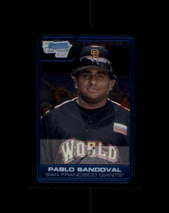2006 Bowman Chrome Draft Future's Game Prospects #6 Pablo Sandoval (ref 164108) - Picture 1 of 2