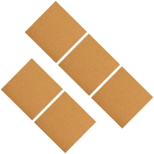 5 Pcs Soundproof Cork Paper Office Work Reminder Message Board Creative - Picture 1 of 12