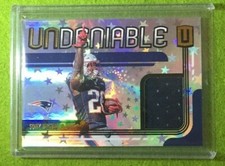 SONY MICHEL PATCH CARD JERSEY PRIZM SP #/150 RELIC PATRIOTS 2019 Unparalleled SP