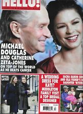Hello Magazine Michael Douglas Catherine Zeta Joes David Beckham Patsy Palmer