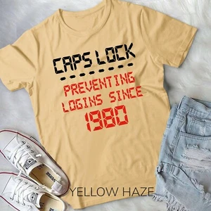 Divertida Camiseta Techie Geek Computadora Nerd Gorras Bloqueo Prevención Unisex Camiseta - Imagen 1 de 11