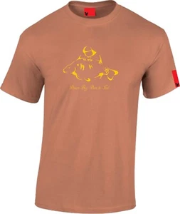 Carp fishing t-shirt, Dream big in Chestnut Brown - Picture 1 of 2