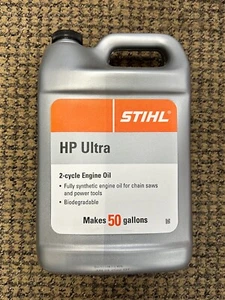 Neu Original Stihl Ultra High Performance 1 Gal 2 Takt Motoröl 0781-313-8014 - Bild 1 von 2