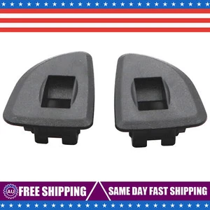 For 09-13 Chevy Silverado Sierra Extended Cab Rear Window Switch Bezels Covers - Picture 1 of 9
