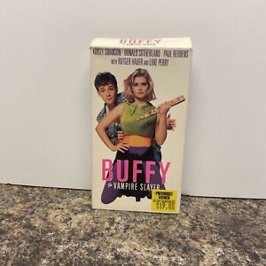 Buffy The Vampire Slayer VHS 1992 Kristy Swanson Luke Perry