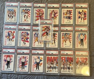 1991 Skybox Team EE. UU. SET PSA 9 IMPOSIBLE DREXLER ¡ENVÍO INCLUIDO!🔥19 tarjetas - Imagen 1 de 14