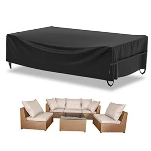 Patio Furniture Cover Waterproof Outdoor Sectional Rectangular-126"Lx63"Wx28"H - Picture 1 of 7