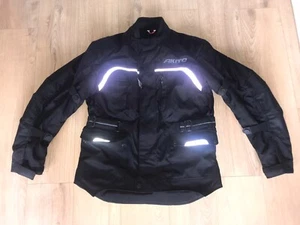 Akito Typhoon Motorcycle Jacket Black - Picture 1 of 2