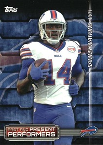 2015 Topps Past & Present Performers Sammy Watkins Jim Kelly #PPP-WK HOF