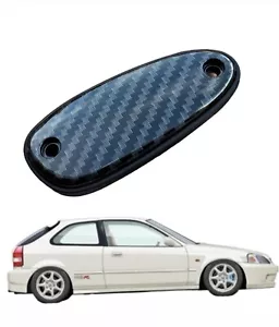 VMS CARBON FIBER ANTENNA DELETE COVER FOR HONDA CIVIC EG and EK 1992 to 2000 - Foto 1 di 5