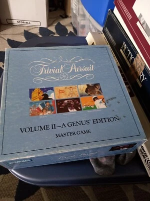 Trivial Pursuit Volume II Master Game A Genus Ed. Parker Brothers 1989 Complete - Image 1 of 4