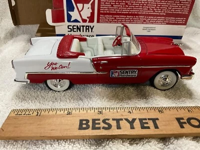 Liberty Classics Sentry Hardware 1955 Chevy Convertible Banco escala 1/25 Diecast Foto 1 de 4