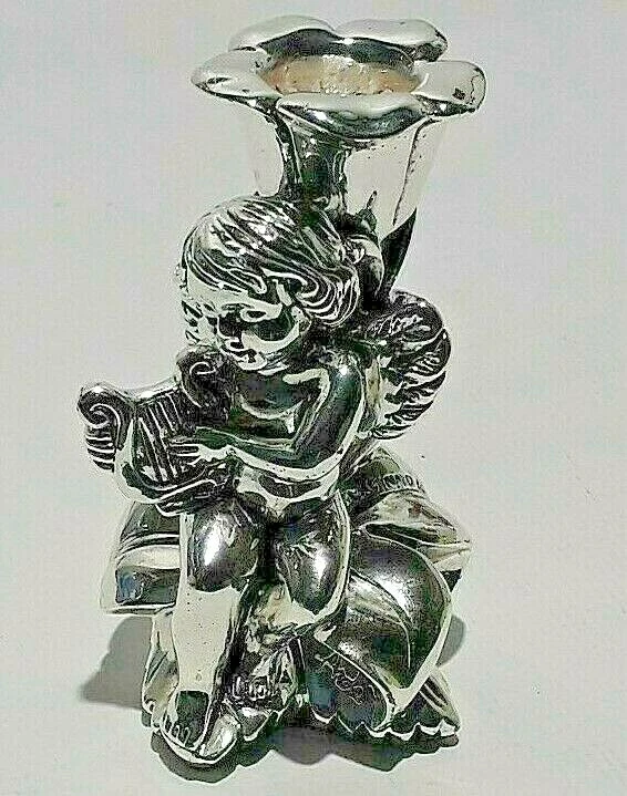 Angelo Portacandela  Lira Argento Cartechini Idea Regalo *83882 - Immagine 1 di 2