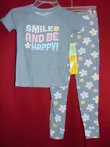 Girls Size 5/6 SMILE & BE HAPPY Extremely Me 2 Pc. Pajama Set NEW W/ Tags! - Picture 1 of 7