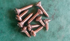 Volkswagen Beetle STAINLESS Rear View Mirror & Sunvisors Screws Kit Pre 67 1200 - Picture 1 of 1