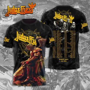 Judas Priest  Invincible Shield US Tour T-Shirt, Judas Priest Concert 2024 Shirt