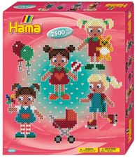 Hama 3244  Geschenkpackung  Lustige Puppen Bügelperlen Kreativ Spielzeug NEU NEW