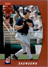 2005 Donruss Team Heroes Showdown Red Indians Baseball Card #103 Travis Hafner
