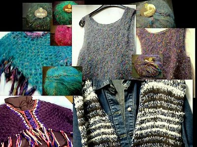Poncho, Pullunder, Schultertuch,Stola, Woll-Top,gehäkelt,gestrickt,,Handarbeit - Bild 1 von 4
