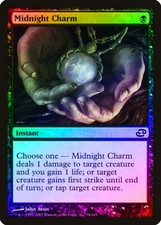 Midnight Charm FOIL Planar Chaos HEAVILY PLD Black Common MAGIC CARD ABUGames