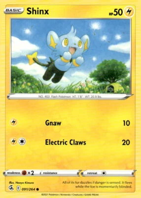 SWSH08: Fusion Strike #091/264 Shinx - Image 1 of 2