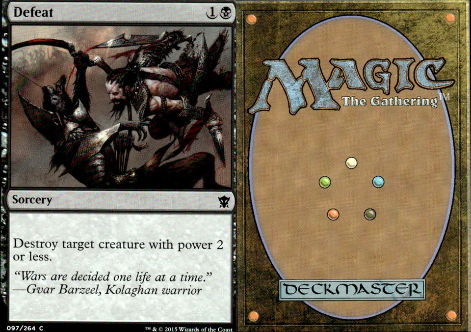 Defeat (097/264) - Dragons of Tarkir - Common (Foil) - Image 1 of 1
